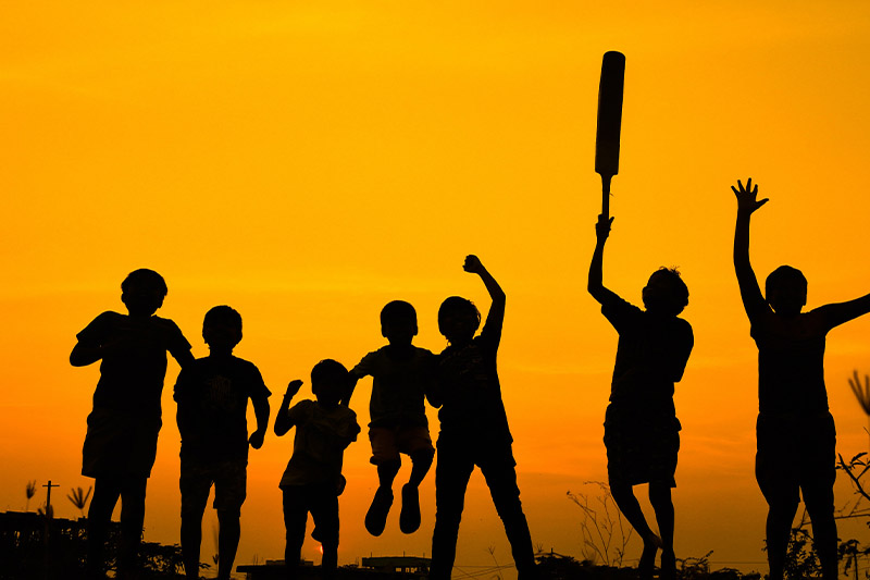 step up to the Crease for Cricket at The Kids Castle